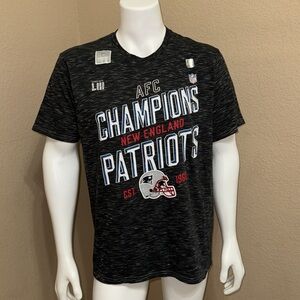 NFL New England Patriots Super Bowl LIII AFC Champions Crew Neck T-Shirt